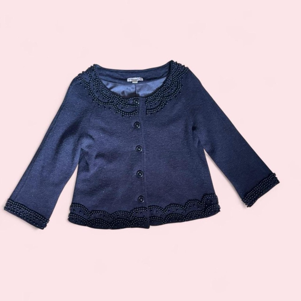 Forever 21 Medium Cardigan with Beaded Trim